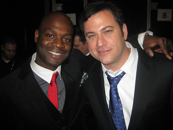Joseph Hobbs and Jimmy Kimmel