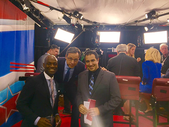 Joseph Hobbs and Jake Tapper