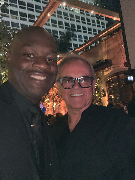 Joseph Hobbs and Wolfgang Puck