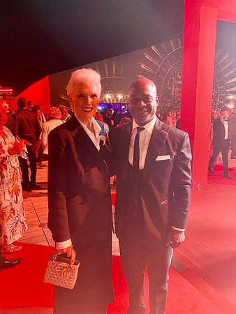 Joseph Hobbs and Maye Musk