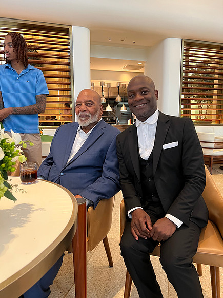 Joseph Hobbs and Jim Brown