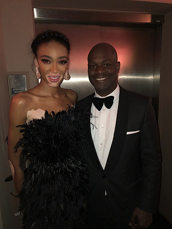Joseph Hobbs and Winnie Harlow