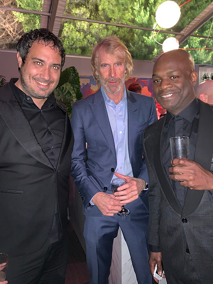 Joseph Hobbs and Michael Bay