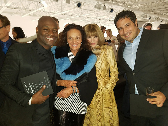 Joseph Hobbs and Anna Wintour