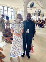 Joseph Hobbs and Anna Wintour
