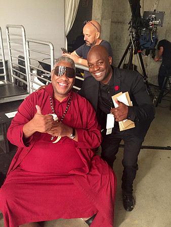 Joseph Hobbs and Andre Leon Talley