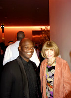 Joseph Hobbs and Anna Wintour