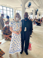 Joseph Hobbs and Anna Wintour