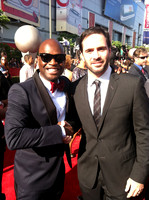 Joseph Hobbs and Jimmie Johnson