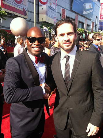 Joseph Hobbs and Jimmie Johnson