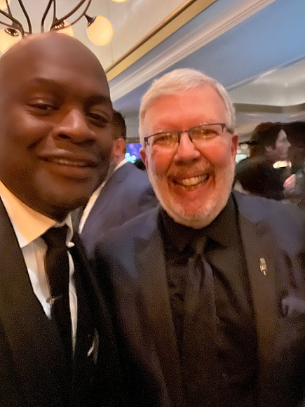 Joseph Hobbs and Leonard Maltin