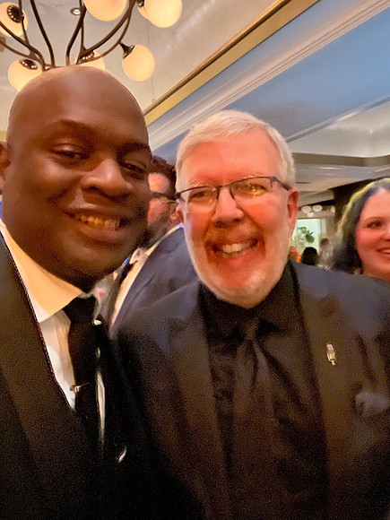 Joseph Hobbs and Leonard Maltin
