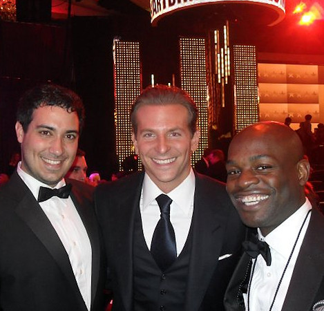 Joseph Hobbs and Bradley Cooper
