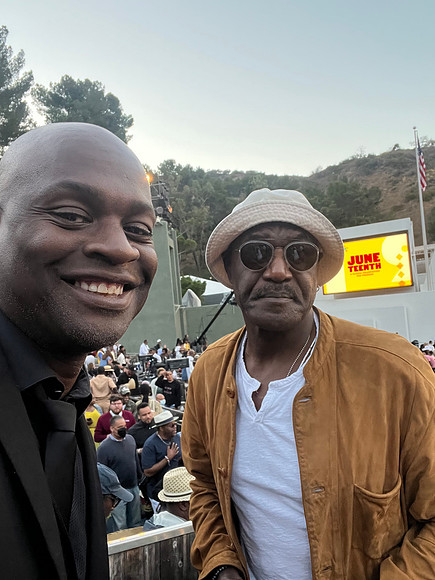 Joseph Hobbs and Delroy Lindo