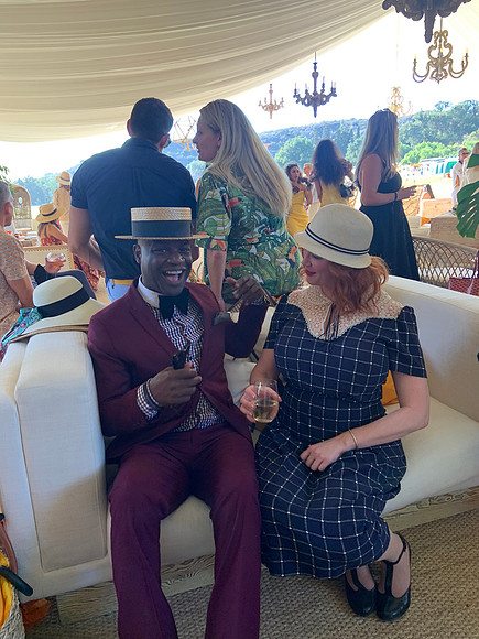 Joseph Hobbs and Christina Hendricks