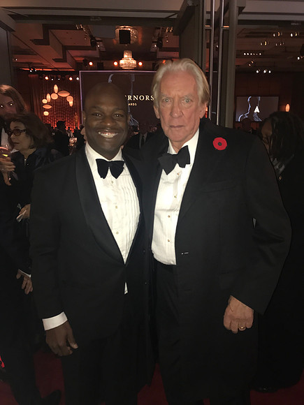 Joseph Hobbs and Donald Sutherland