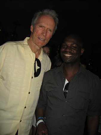 Joseph Hobbs and Clint Eastwood