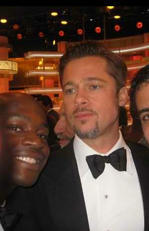Joseph Hobbs and Brad Pitt