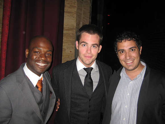 Joseph Hobbs and Chris Pine