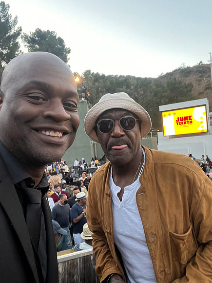 Joseph Hobbs and Delroy Lindo