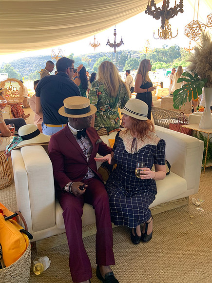 Joseph Hobbs and Christina Hendricks