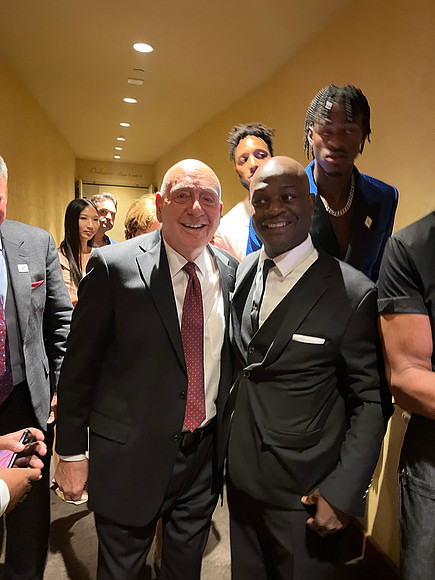 Joseph Hobbs and Dick Vitale