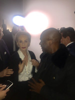 Joseph Hobbs and Carolina Herrera