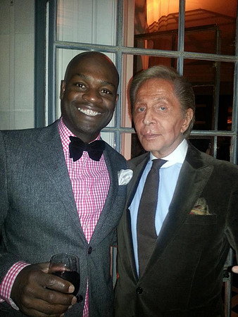 Joseph Hobbs and Valentino Garavani