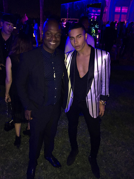 Joseph Hobbs and Olivier Rousteing