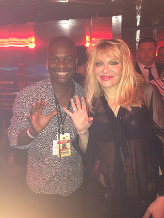 Joseph Hobbs and Courtney Love