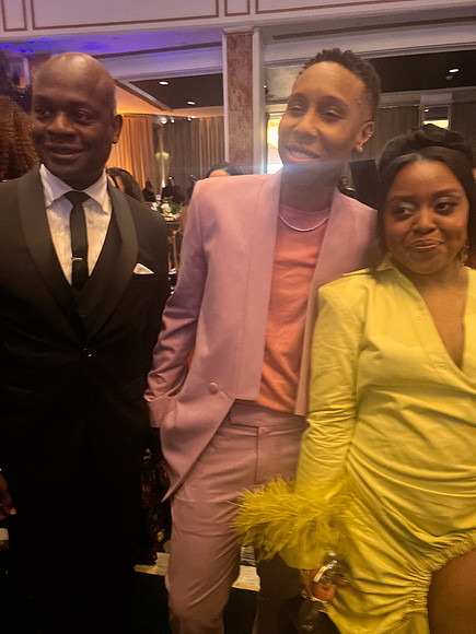 Joseph Hobbs and Lena Waithe