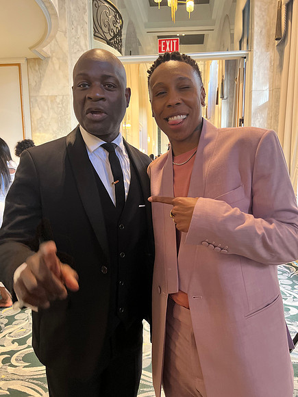 Joseph Hobbs and Lena Waithe