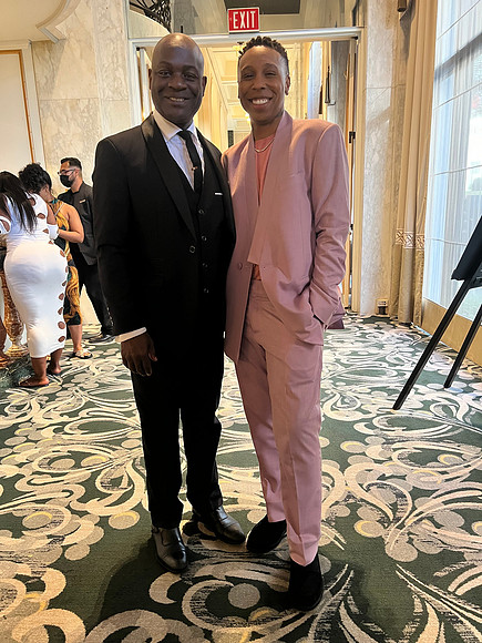 Joseph Hobbs and Lena Waithe