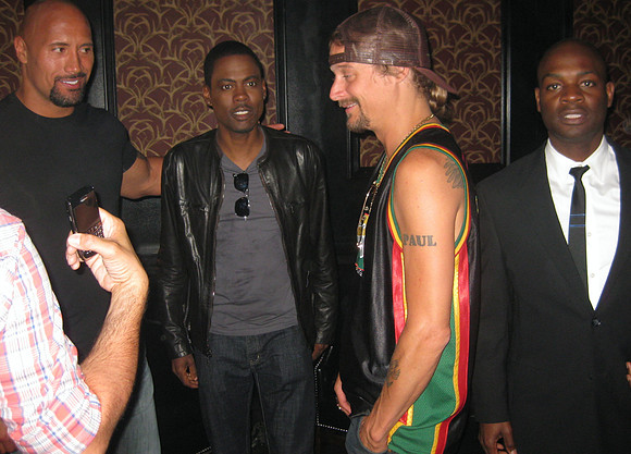 Joseph Hobbs and Chris Rock