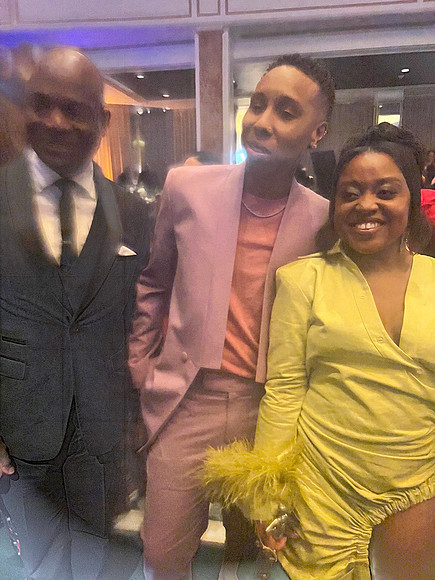 Joseph Hobbs and Lena Waithe