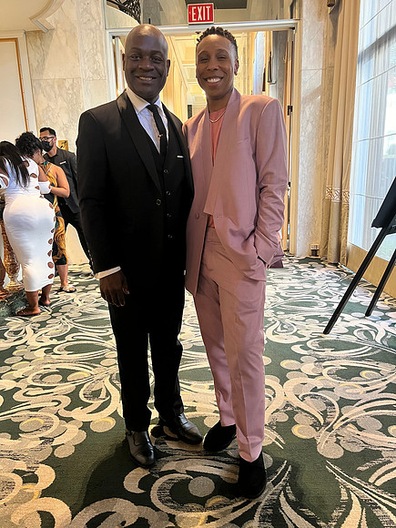 Joseph Hobbs and Lena Waithe