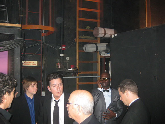 Joseph Hobbs and Charlie Sheen