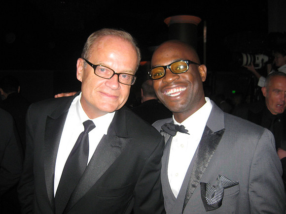 Joseph Hobbs and Kelsey Grammer