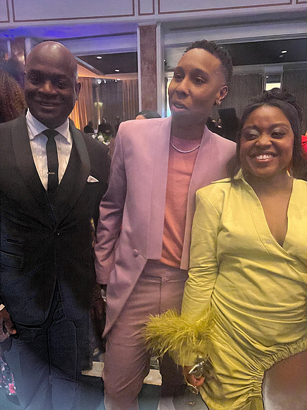 Joseph Hobbs and Lena Waithe