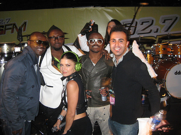 Joseph Hobbs and Black Eyed Peas