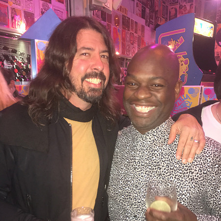 Joseph Hobbs and Dave Grohl