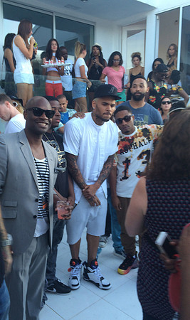 Joseph Hobbs and Chris Brown