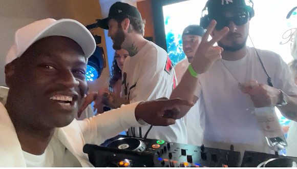 Joseph Hobbs and DJ Zack Bia