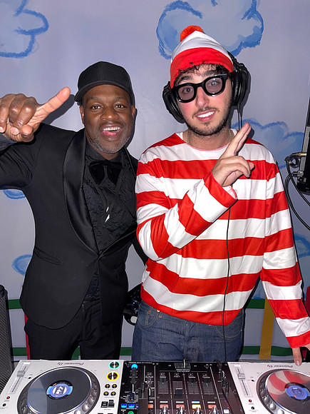 Joseph Hobbs and DJ Zack Bia