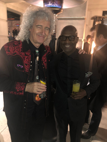 Joseph Hobbs and Brian May