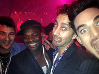 Joseph Hobbs and Adam Lambert