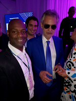 Joseph Hobbs and Andrea Bocelli