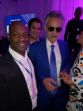 Joseph Hobbs and Andrea Bocelli