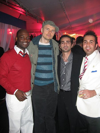 Joseph Hobbs and Billy Corgan