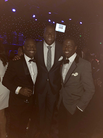 Joseph Hobbs and Magic Johnson
